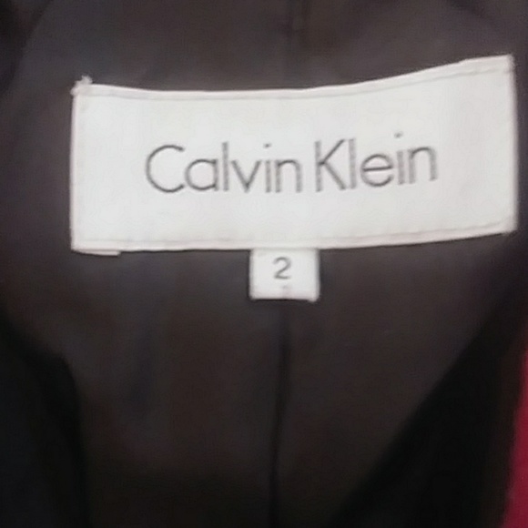 Wool Calvin Klein Jacket 2 - Picture 3 of 11